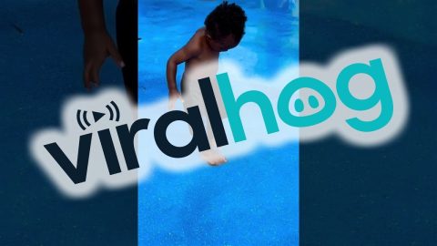 Boy Fails to Learn Lesson at Water Park || ViralHog