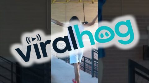 Fantastic Trick Shot From Footballer || ViralHog