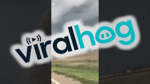 Tornado Filmed From Kansas Highway || ViralHog