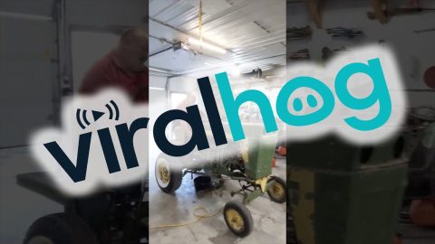 Traded Tractor Didn't Come Fully Built || ViralHog