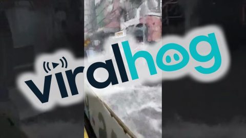 Major Flooding in the Philippines || ViralHog