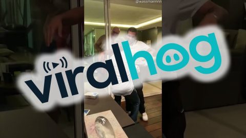 Dad Takes Ages To Register Son's Surprise || ViralHog