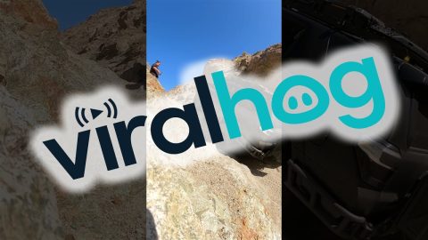 4Runner Climbs Steep Terrain || ViralHog