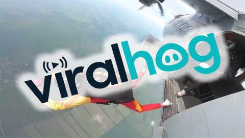 Skydive Instructor Saves Student in Free Fall || ViralHog