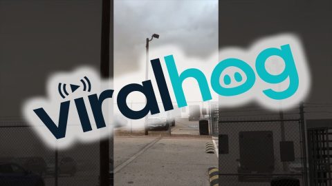 Dust Storm Occurs In Midland, Texas || ViralHog