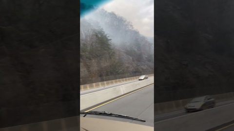 Driving Past a Wildfire || ViralHog
