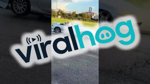 Drift Newbie Spins Car Around || ViralHog