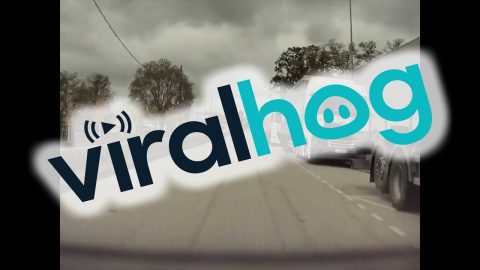 Impatient Driver Loses Control and Crashes Into House || ViralHog