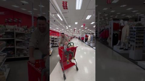 Race Car Shopping Cart || ViralHog