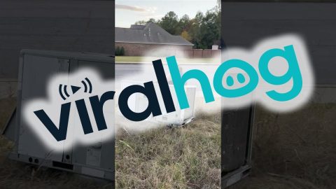 World's First Drivable AC Lawn Mower || ViralHog