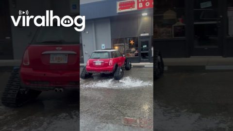 Mini Cooper: Alaska Edition || ViralHog