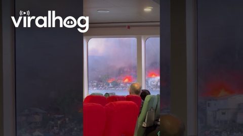 Fire In Lapu-Lapu City, Philippines || ViralHog