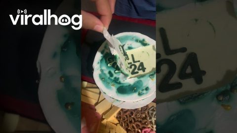 New Years Cake Fail With Unfortunate Message || ViralHog