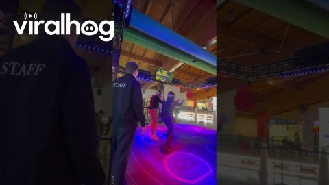 When the VR Zombie Simulator Is Too Immersive || ViralHog