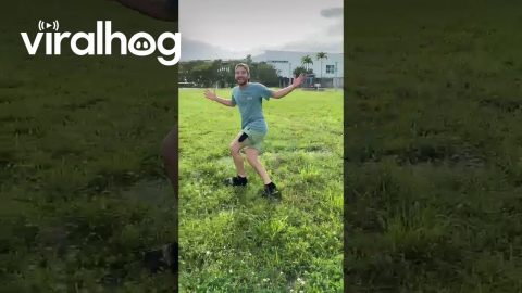 The World's Greatest Grape Catch || ViralHog