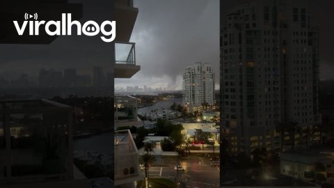 Tornado in Fort Lauderdale || ViralHog