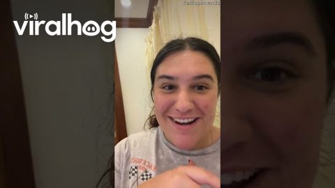 Vietnamese Hotel Employee Tries to Make Australian Guest Feel at Home || ViralHog