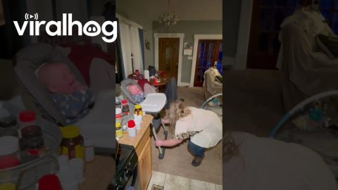 Mom Makes Baby Crack Up || ViralHog