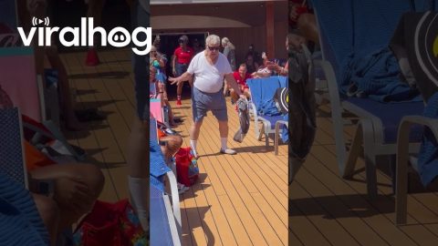 Grandpa Tears Up the Dancefloor || ViralHog
