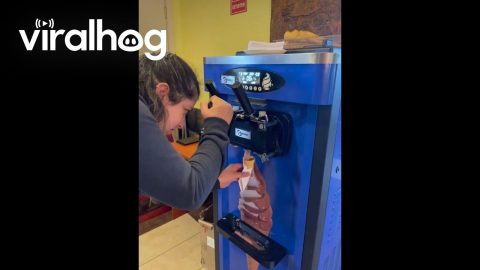 Self Ice Cream Machine Fail || ViralHog