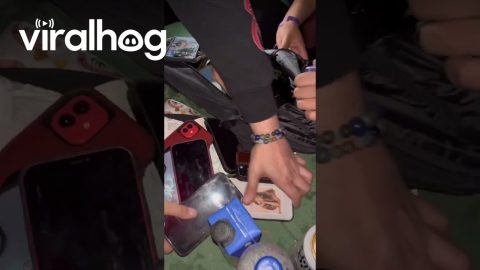 Found Backpack Full Of Phones || ViralHog