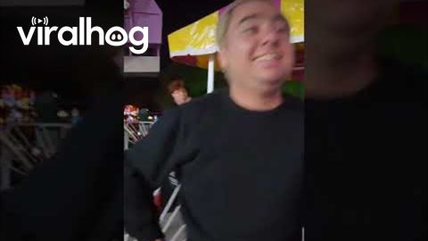 Dramatic Friend Celebrity Lookalike Gets off a Ferris Wheel || ViralHog