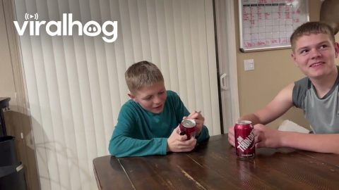 Man Uses Marker To Open Soda || ViralHog