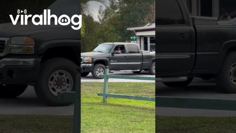 Truck Pulls Mobile Home || ViralHog