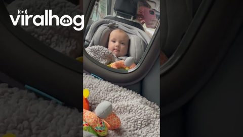 Baby Discovers Existence Of Tongue || ViralHog