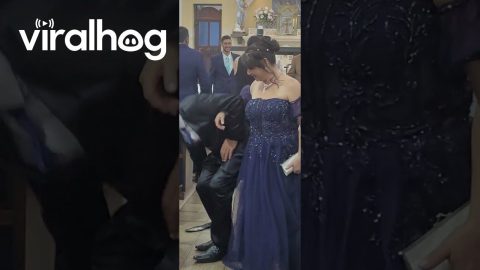 Sole Falls Apart During Ceremony || ViralHog