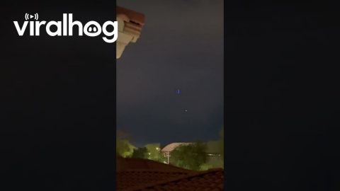 F15 Flying by an Apparent UFO Over Scottsdale, AZ || ViralHog
