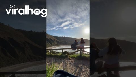 Couple Fails to Take Aesthetic Photo at the Beach || ViralHog