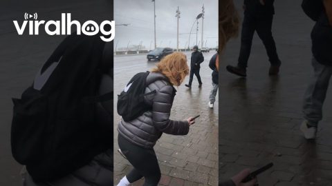 Terrible Weather Dampens English Holiday || ViralHog