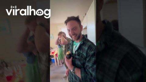 Backflip Backfires During St. Paddy's Day Party || ViralHog