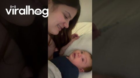One-Month-Old Throws Hands || ViralHog
