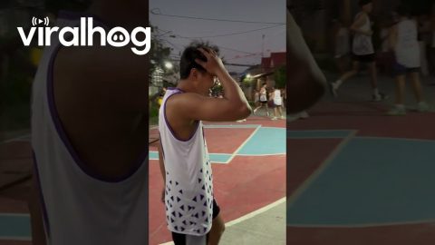 Basketballer Dunks Too Hard || ViralHog