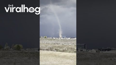 Weak Tornado Forms In Airway Heights, Washington || ViralHog