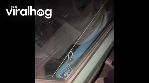Clever Use of a String to Get Into Locked Car || ViralHog