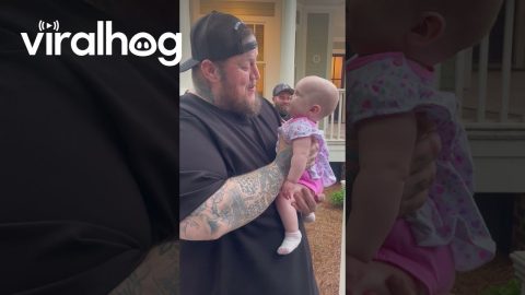 Jelly Roll's Tiniest Fan || ViralHog