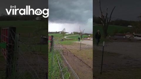 Tornado Levels Home in Iowa || ViralHog