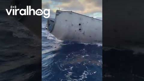 Fishermen Find Space Debris Falling to Earth || ViralHog
