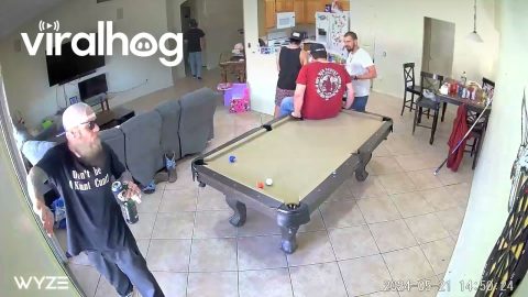Man Takes Breaking In Pool To A New Level || ViralHog