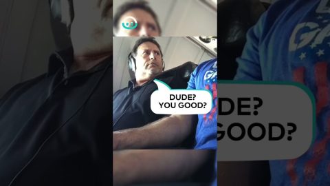 Reclaiming The Arm Rest On An Airplane || ViralHog