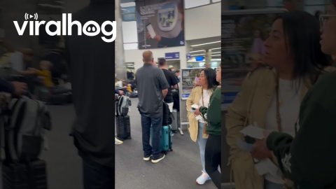 Living At Airport After IT Outage || ViralHog