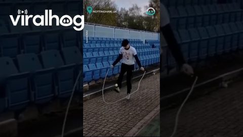 World-Record-Setting Soccer-Skipping SKILL || ViralHog