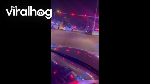 Big Police Chase in Miami Gardens || ViralHog