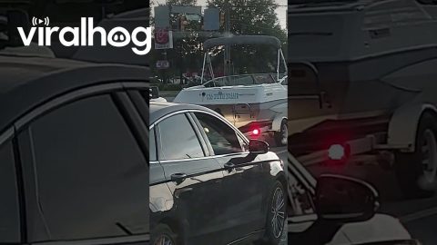 Motorboat With Amusing Name || ViralHog