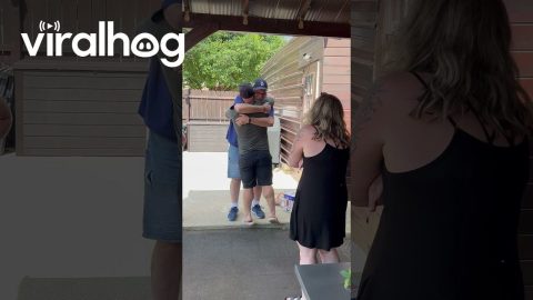 Grandpa Gets a Surprise Visit From Family || ViralHog