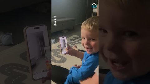 Toddler Laughs At Own Tumble || ViralHog