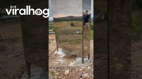 Mysterious Colorado Monolith || ViralHog